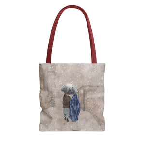 Kabul Snow Tote Bag